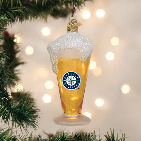 Mariners Glass Of Beer Ornament