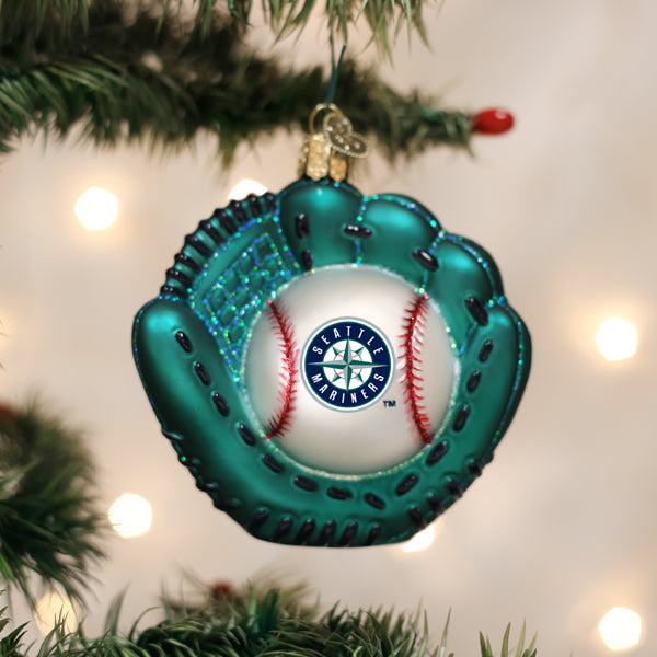 Mariners Baseball Mitt Ornament