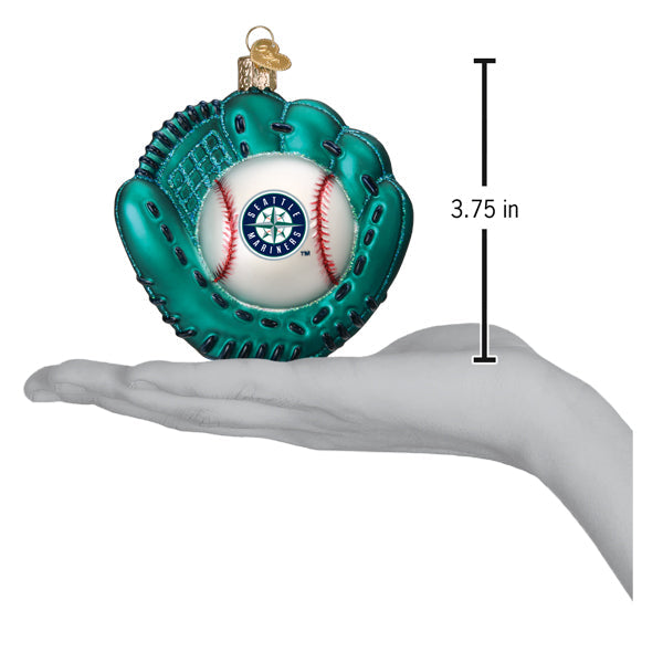 Mariners Baseball Mitt Ornament