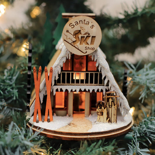 Alpine Ski Shop Ornament
