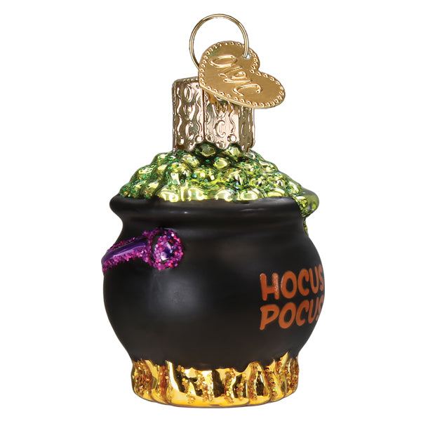 Mini Halloween Cauldron Ornament