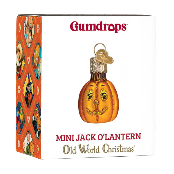 Mini Jack O'lantern Ornament