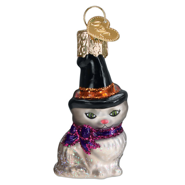 Mini Witch Cat Ornament