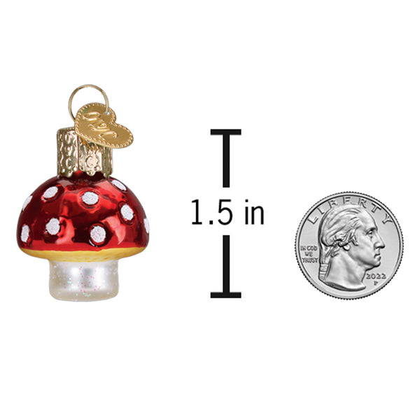 Mini Lucky Mushroom Ornament