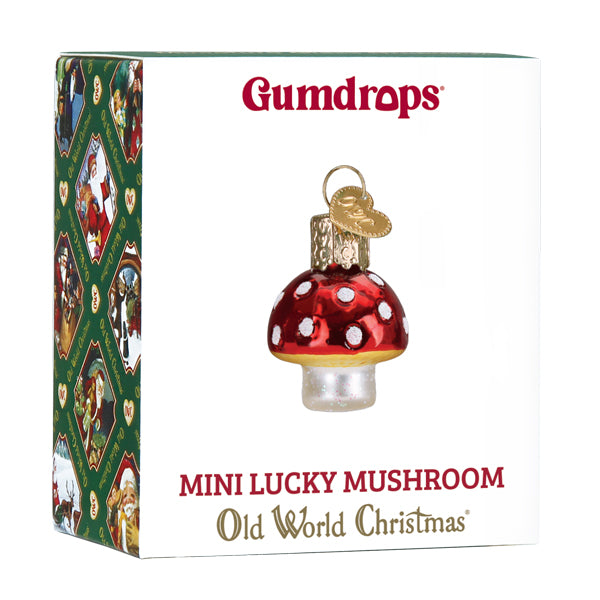 Mini Lucky Mushroom Ornament – Old World Christmas