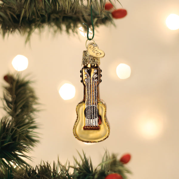Mini Guitar Ornament