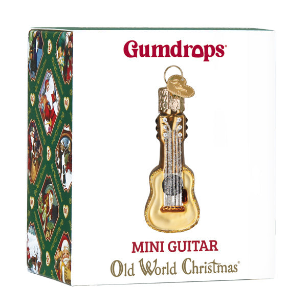 Mini Guitar Ornament