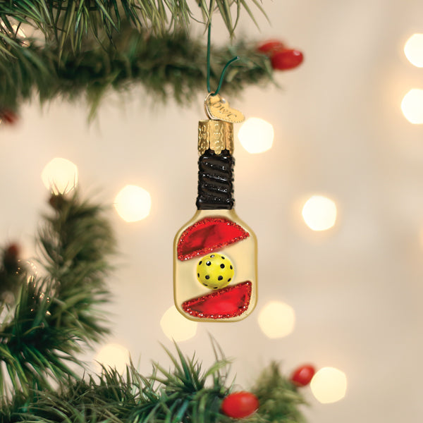 Mini Pickleball Paddle Ornament