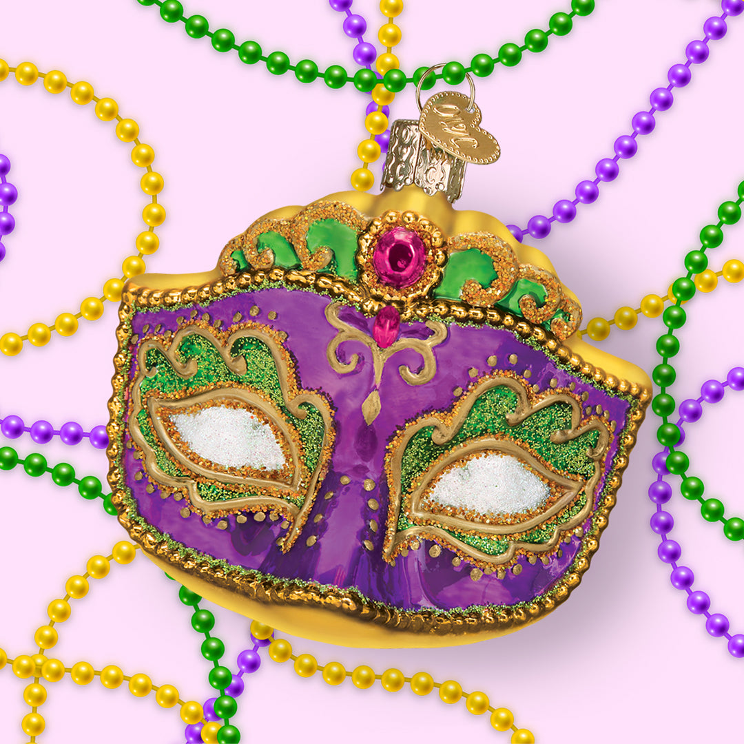 Mardi Gras Mask Ornament