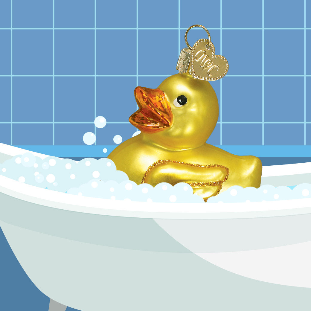 Rubber Ducky Ornament