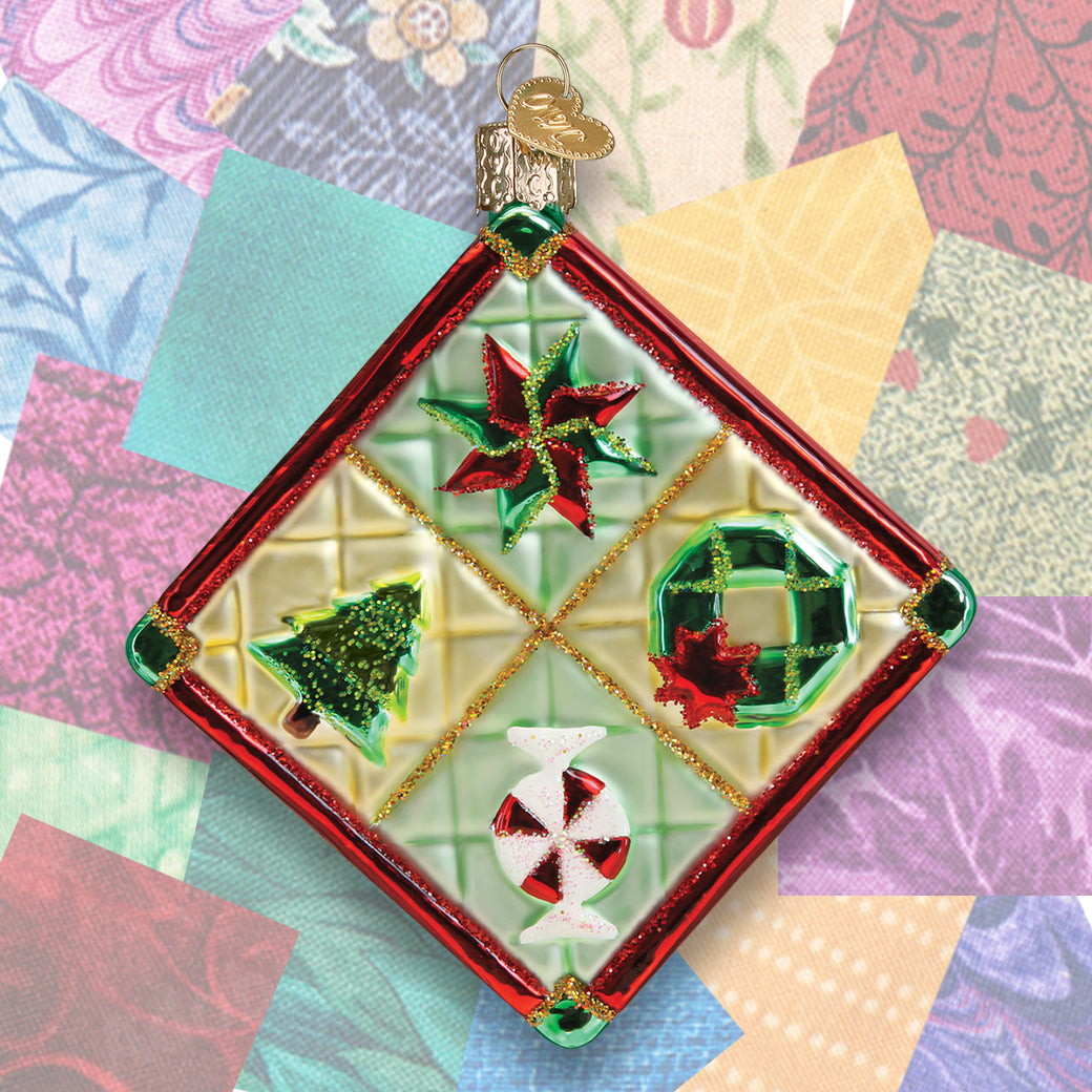 Christmas Quilt Ornament