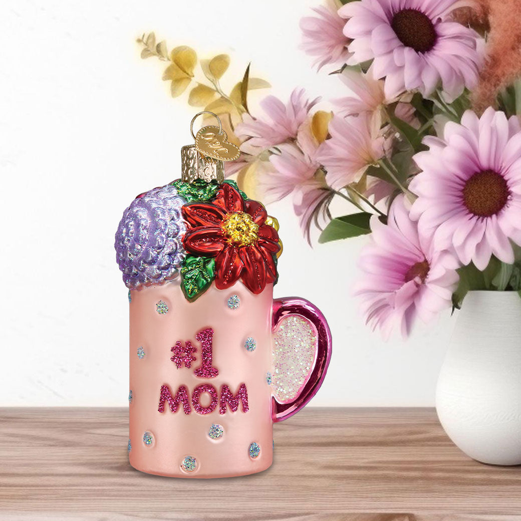 Best Mom Mug Ornament