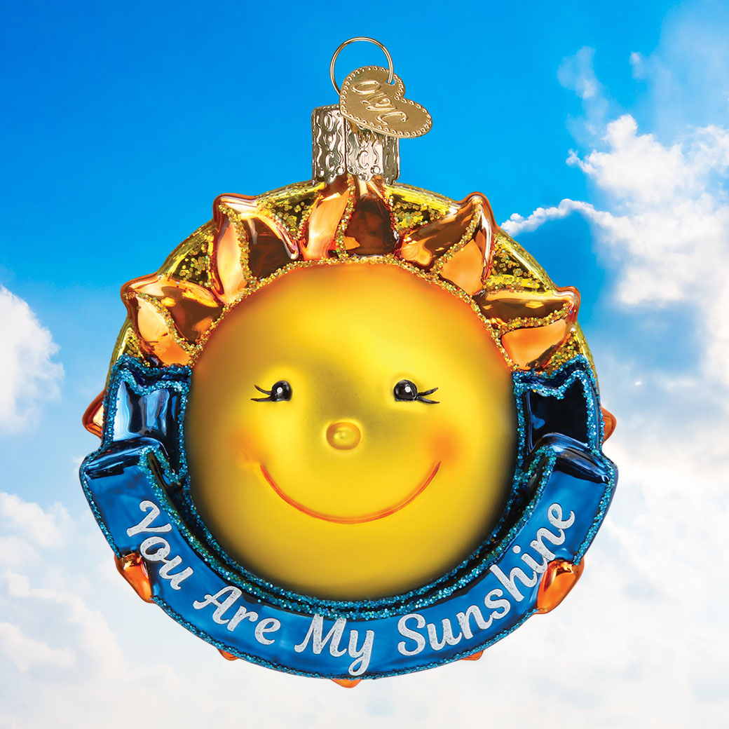 You Are My Sunshine Ornament