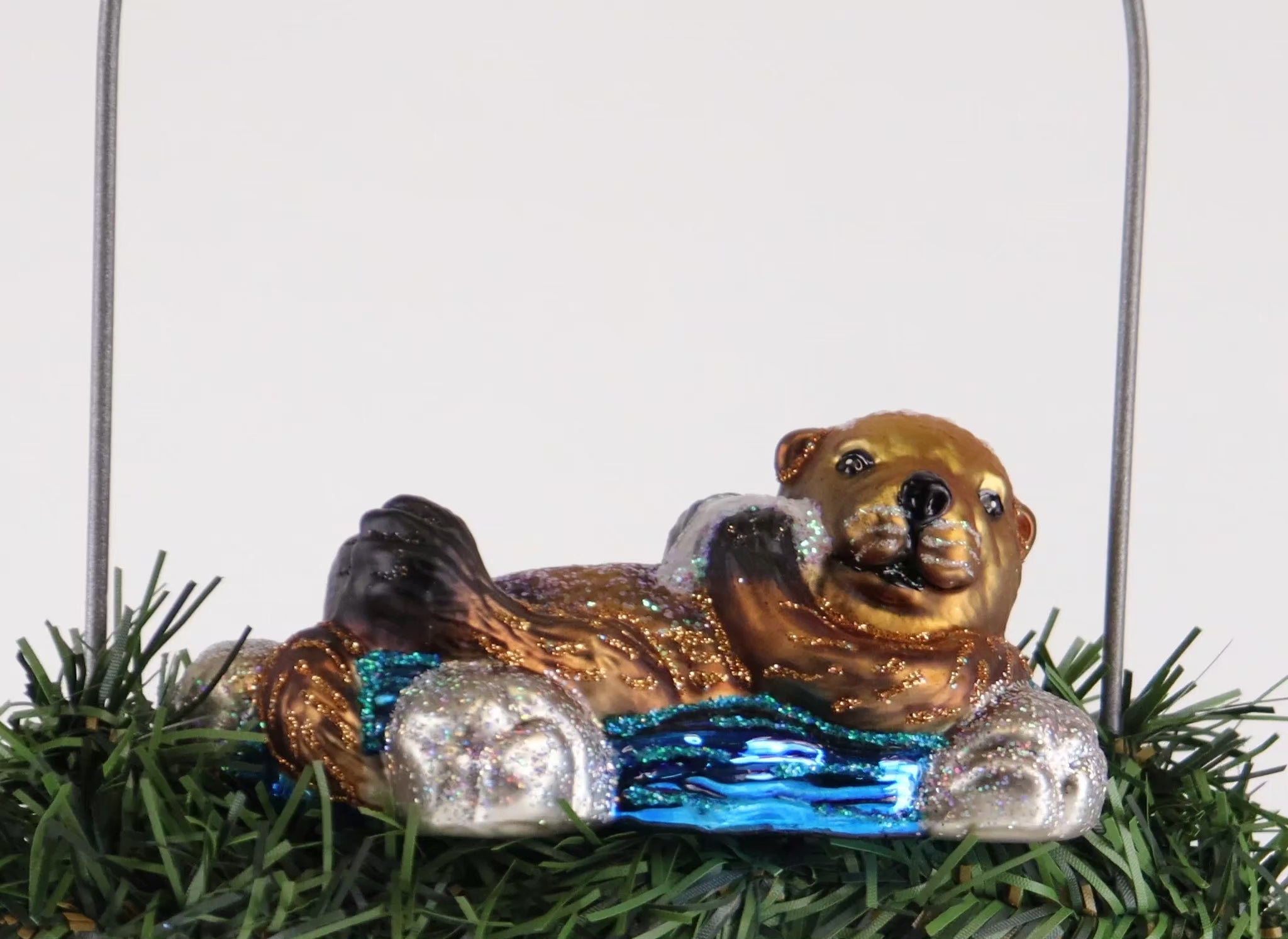 Floating Sea Otter Ornament | Old World Christmas™