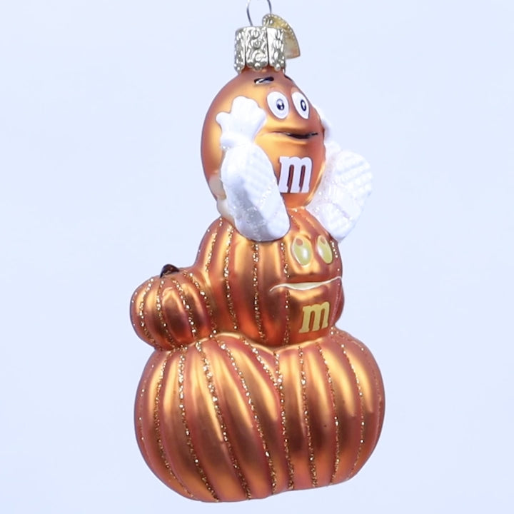 M&M'S Orange Autumn Ornament – Old World Christmas