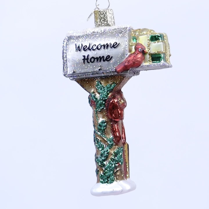 Welcome Home Mailbox Ornament | Old World Christmas™