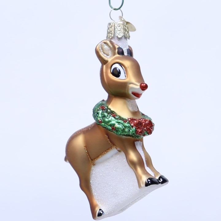 Rudolph The Red-nosed Reindeer® Ornament – Old World Christmas