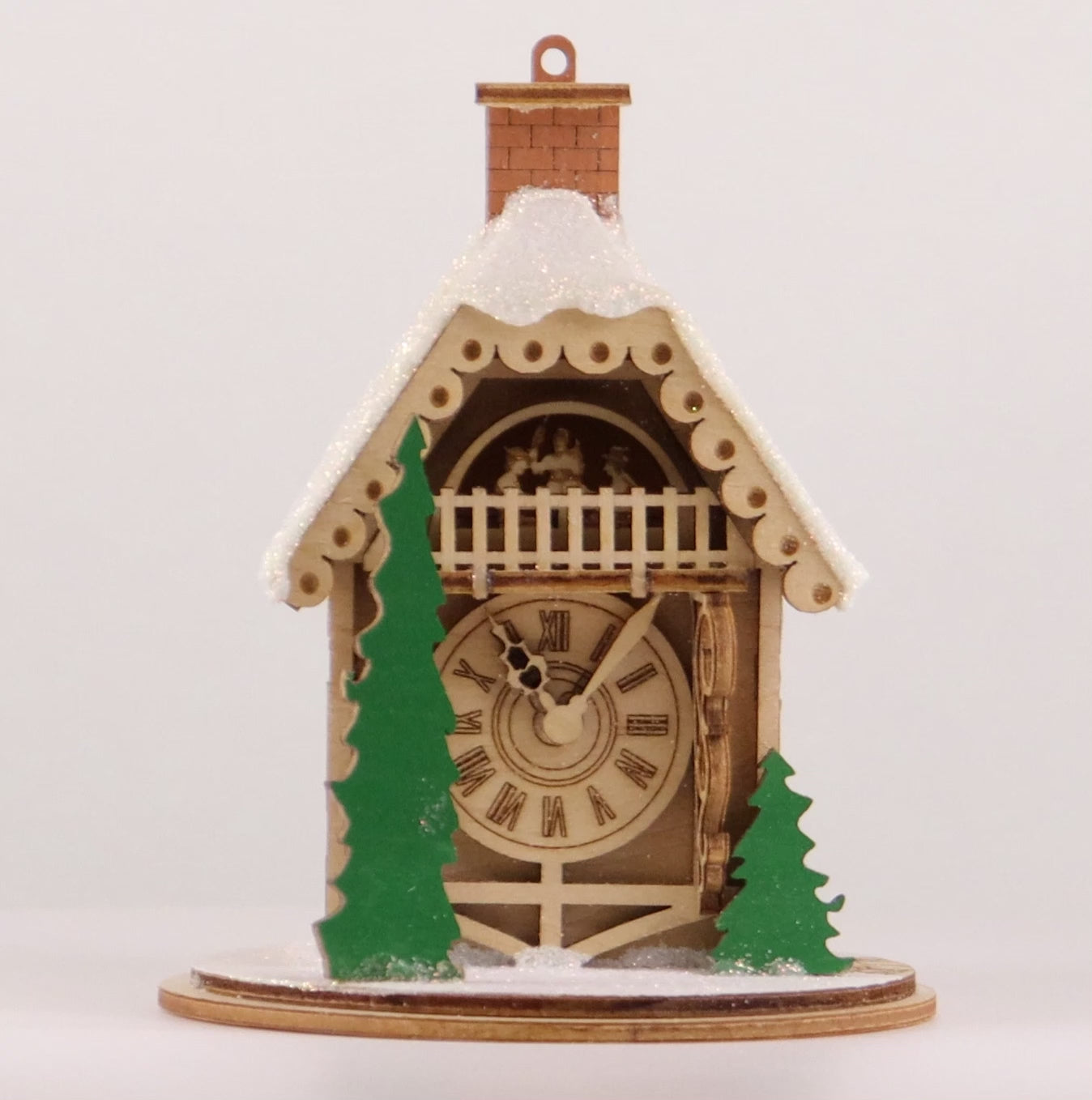Alpine Time Clock Shoppe Ornament – Old World Christmas