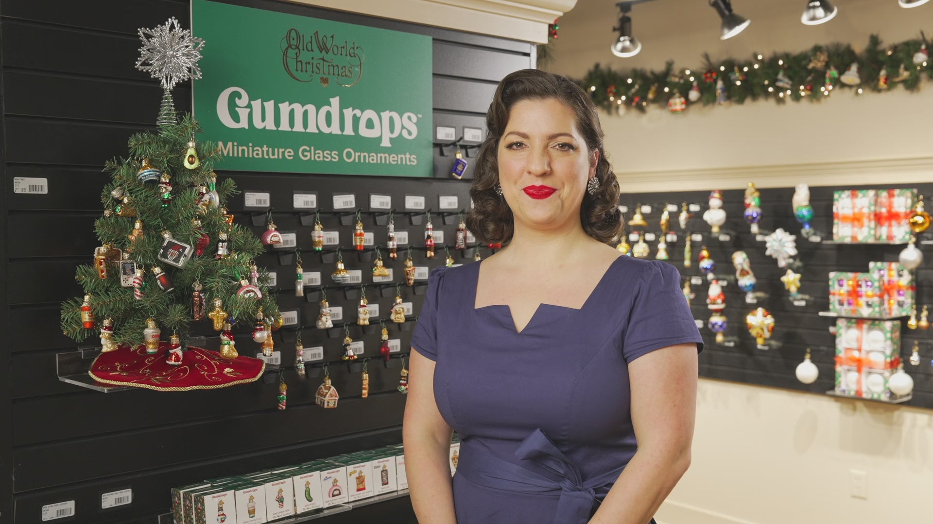 Mini Candy Cane Ornament – Old World Christmas