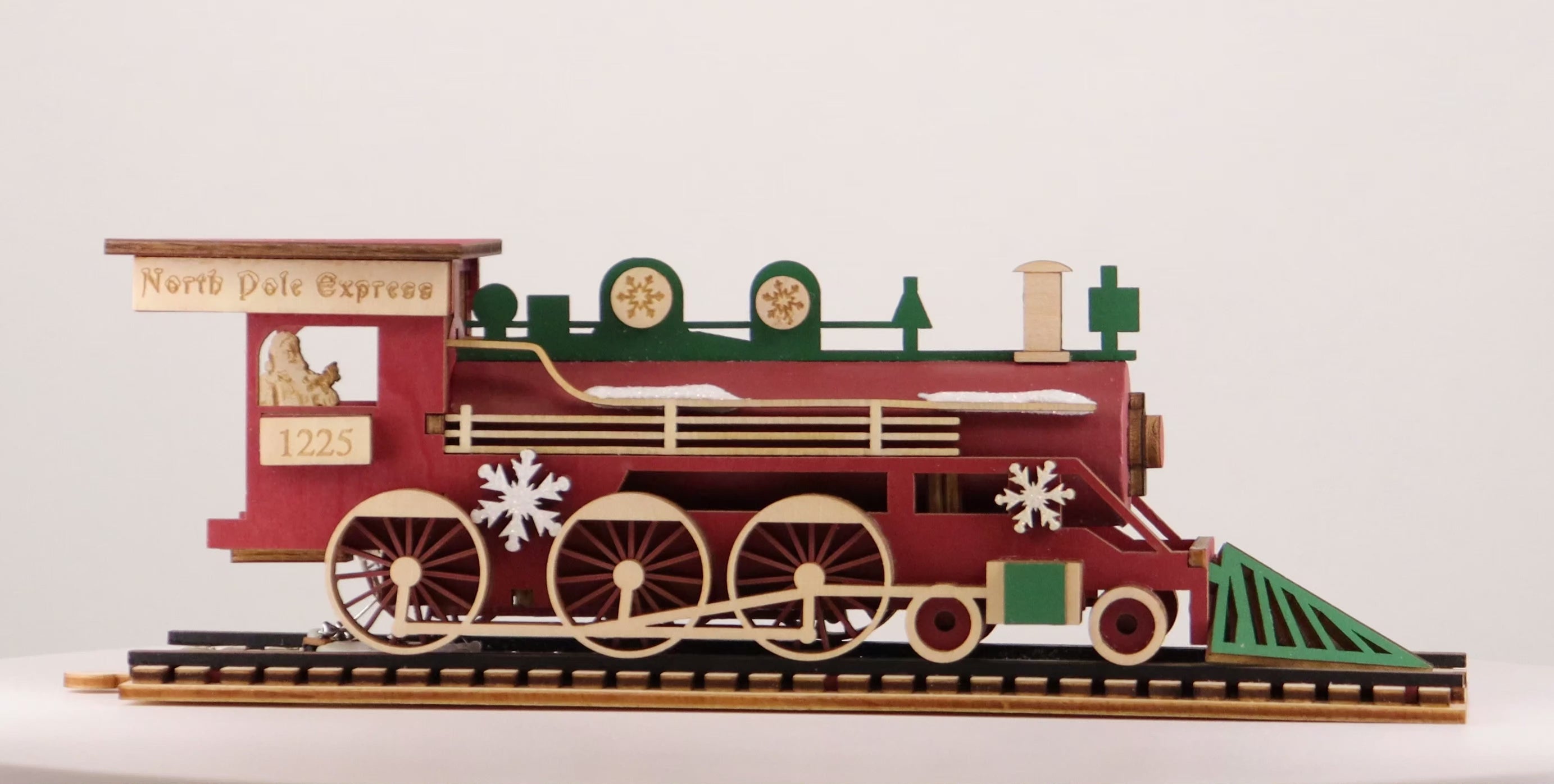 Santa's NP Express Engine – Old World Christmas