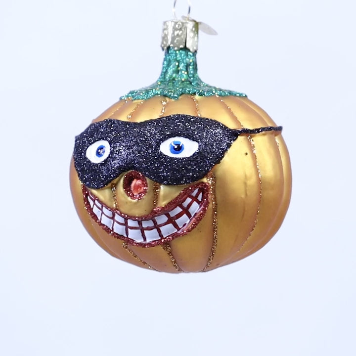 * vintage ornament ❀ シュールで愉快な お顔 オーナメント Masked Jolly Jack O'lantern Ornament – Old World Christmas