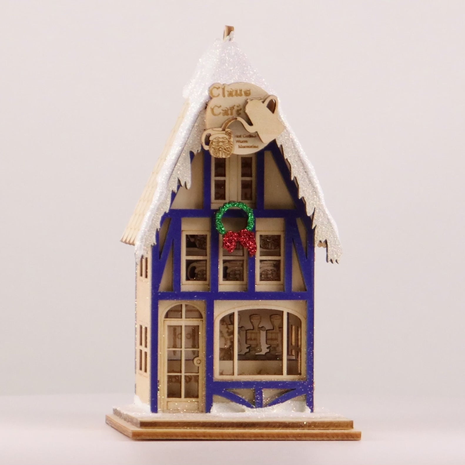 クリスマスオーナメント　ハウスオブジェ　コーヒーショップ Claus Café Coffee Shop – Old World Christmas