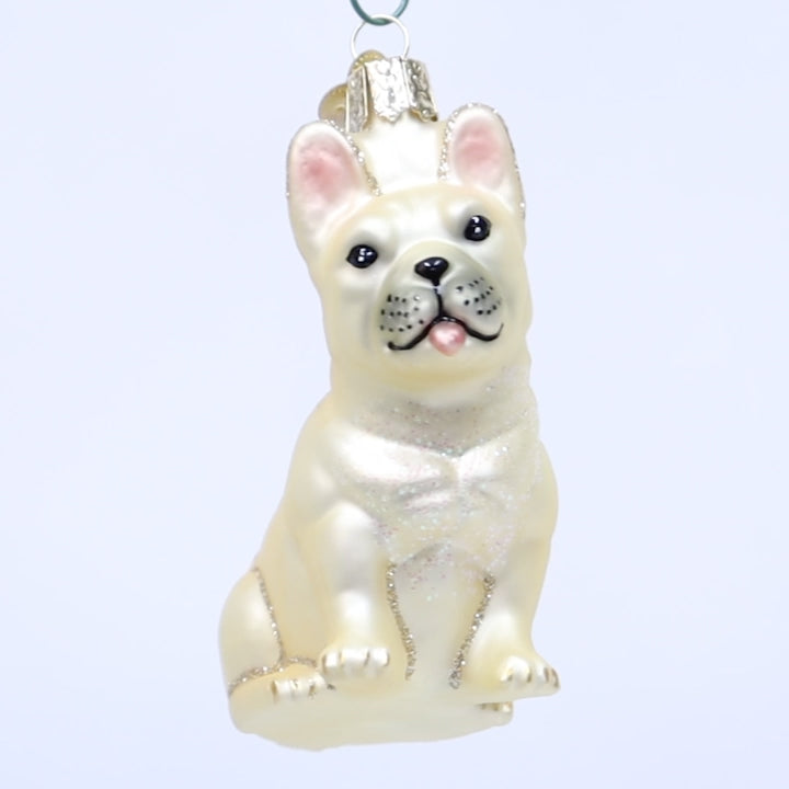 French Bulldog Ornament Old World Christmas