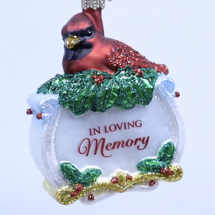 2024 Personalized Cardinal Memorial Bear