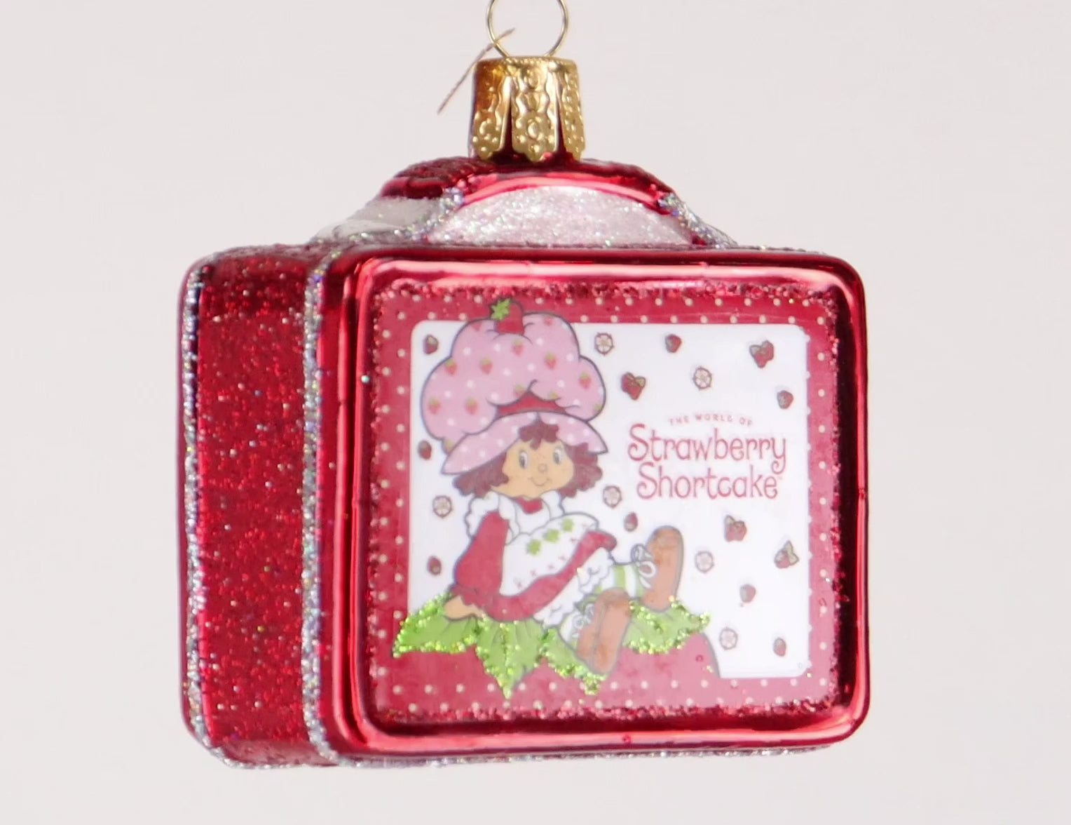 【1997年】Ichigochan クリスマスツリー＆リースセット★苺【当時物】 Strawberry Shortcake Lunchbox Ornament – Old World Christmas