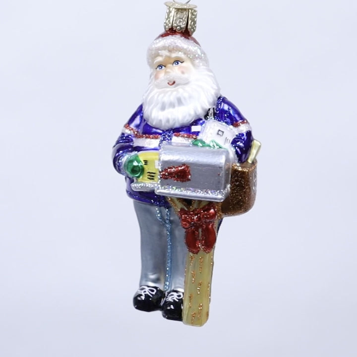 Postman Santa Ornament | Old World Christmas™