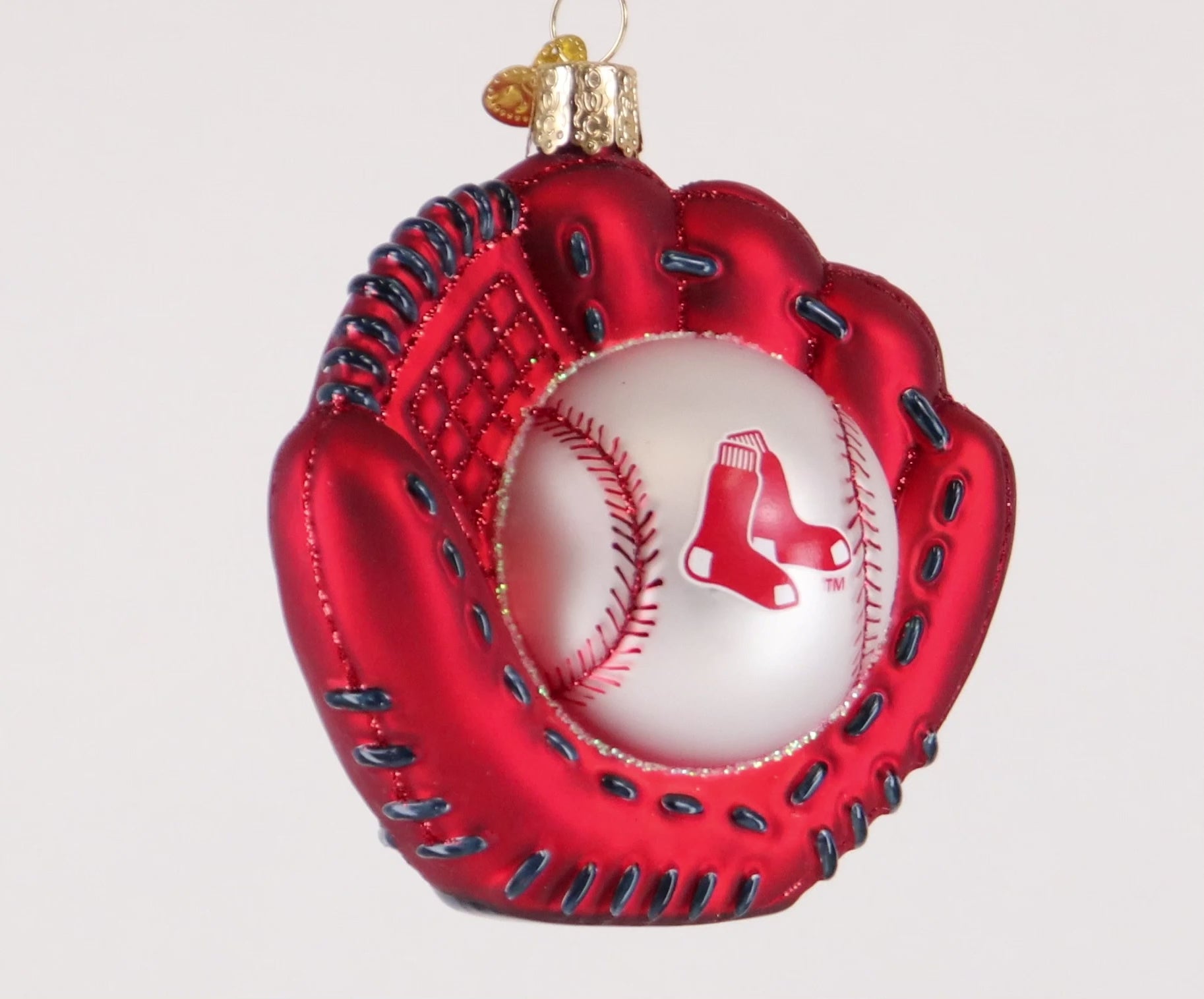 Red Sox Baseball Mitt Ornament – Old World Christmas