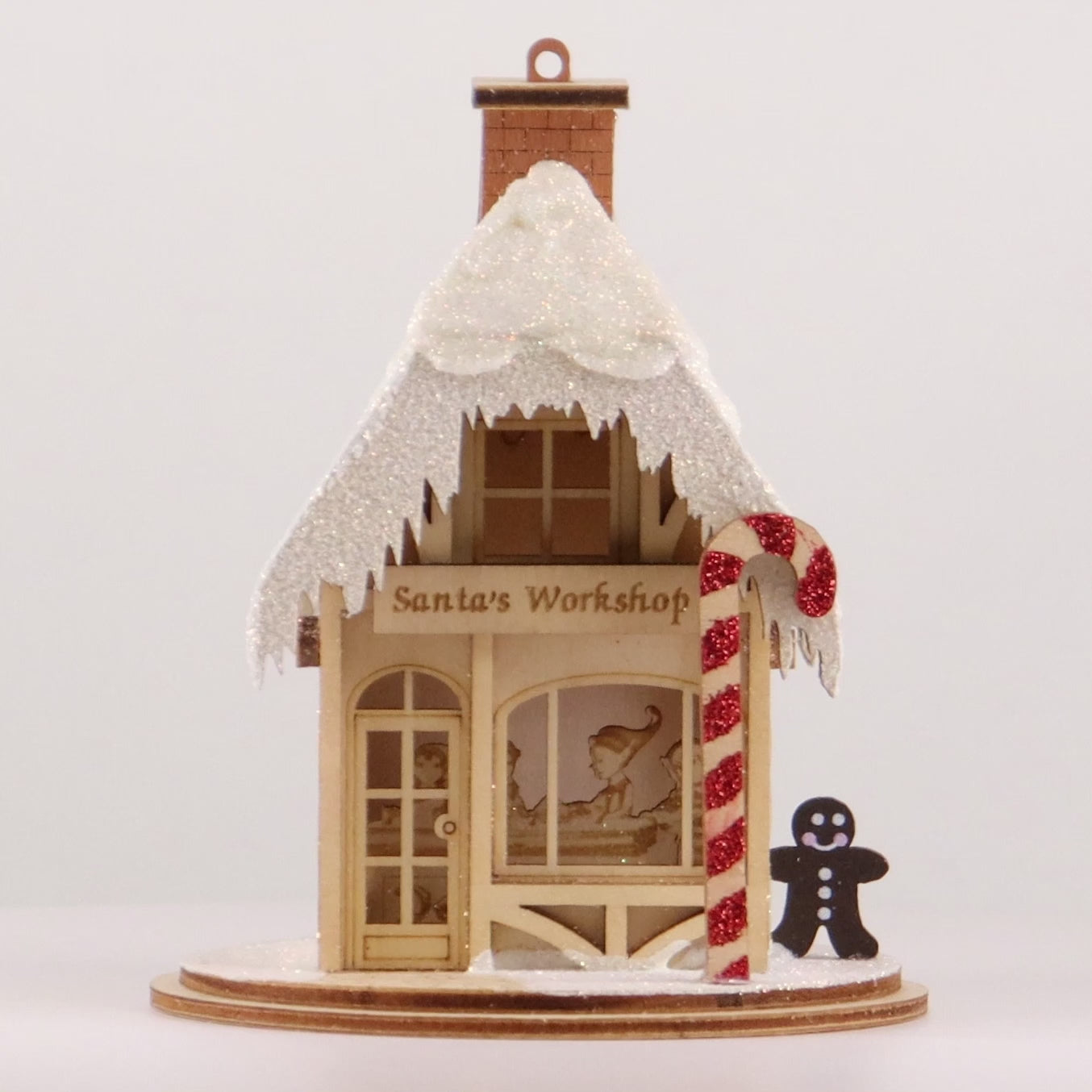 Santa's Workshop Ornament – Old World Christmas
