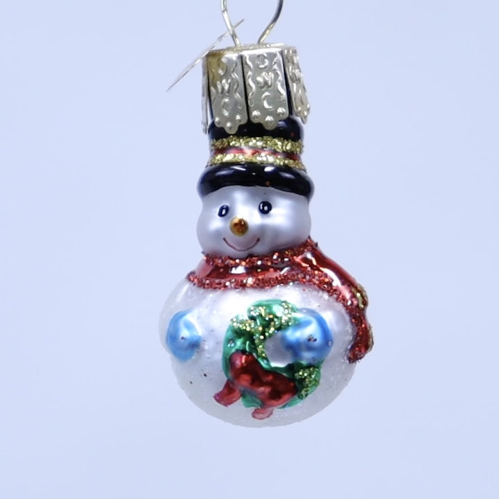 Mini Snowman Ornament – Old World Christmas
