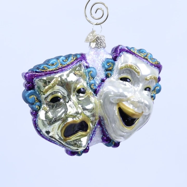 Comedy And Tragedy Ornament | Old World Christmas™