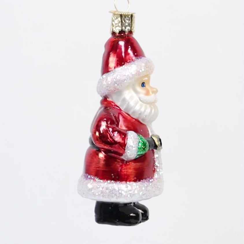 Short Stuff Santa Ornament | Old World Christmas™