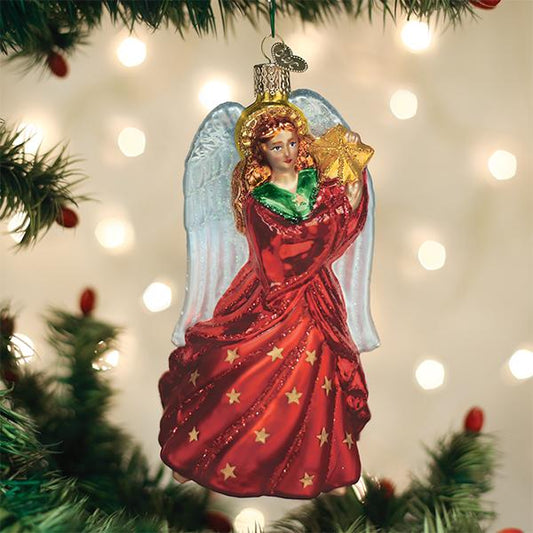 Radiant Crystal Snowflake Christmas Ornament | Glass Blown, Handmade | Old World Christmas