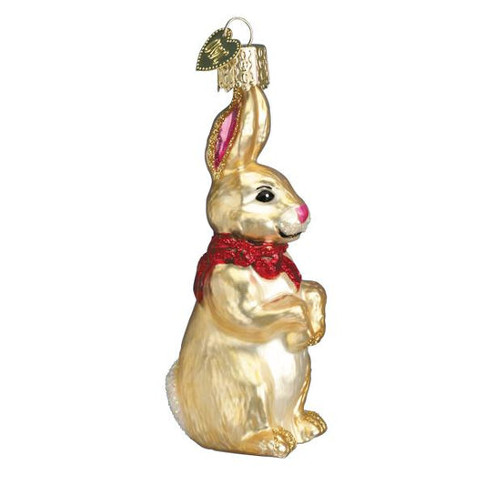 Bunny With Bow Ornament