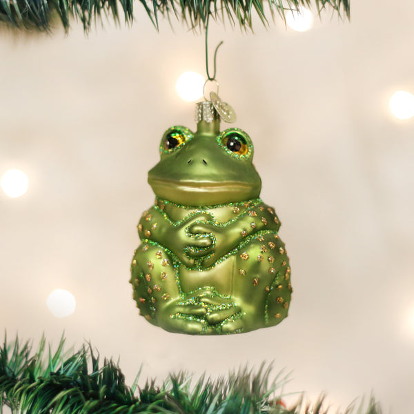 Sitting Frog Ornament | Old World Christmas™