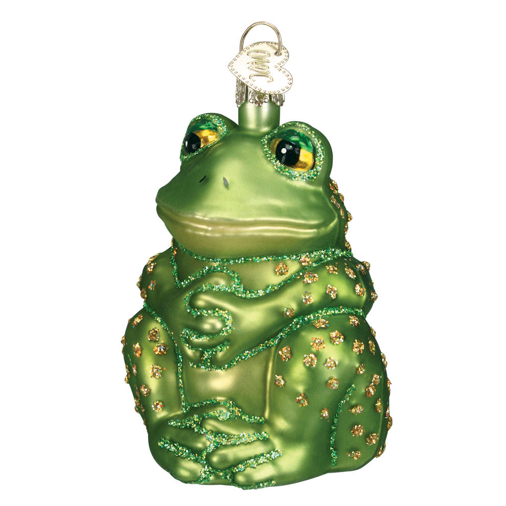 Sitting Frog Ornament | Old World Christmas™