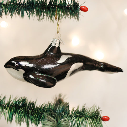 Orca Whale Ornament