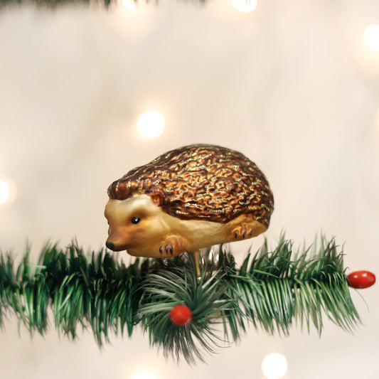Clip-on Hedge Hog Ornament