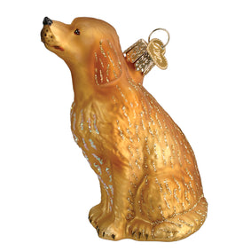 Sitting Golden Ornament | Old World Christmas™