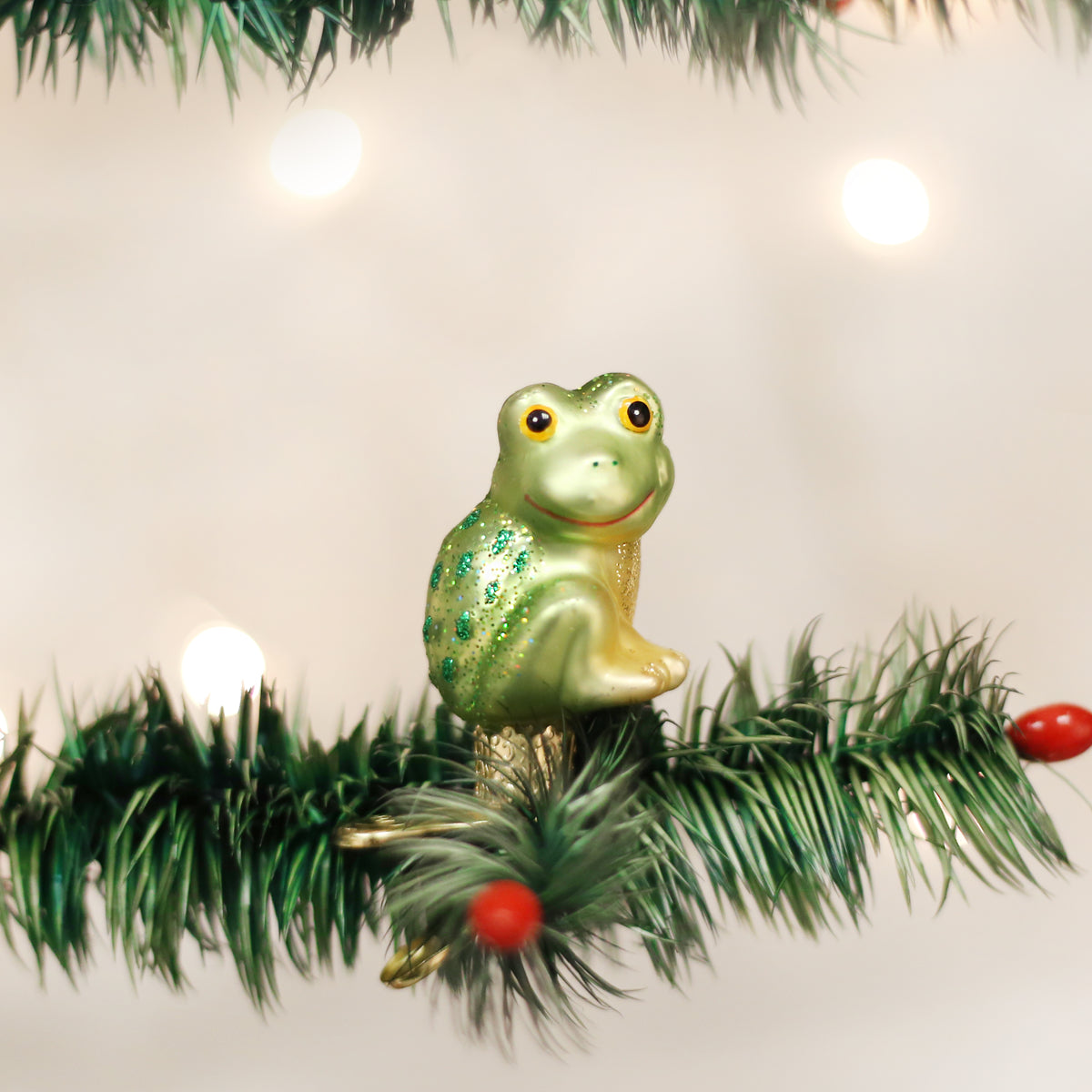 Happy Froggy Ornament