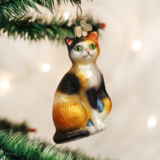 Calico Cat Ornament | Old World Christmas™