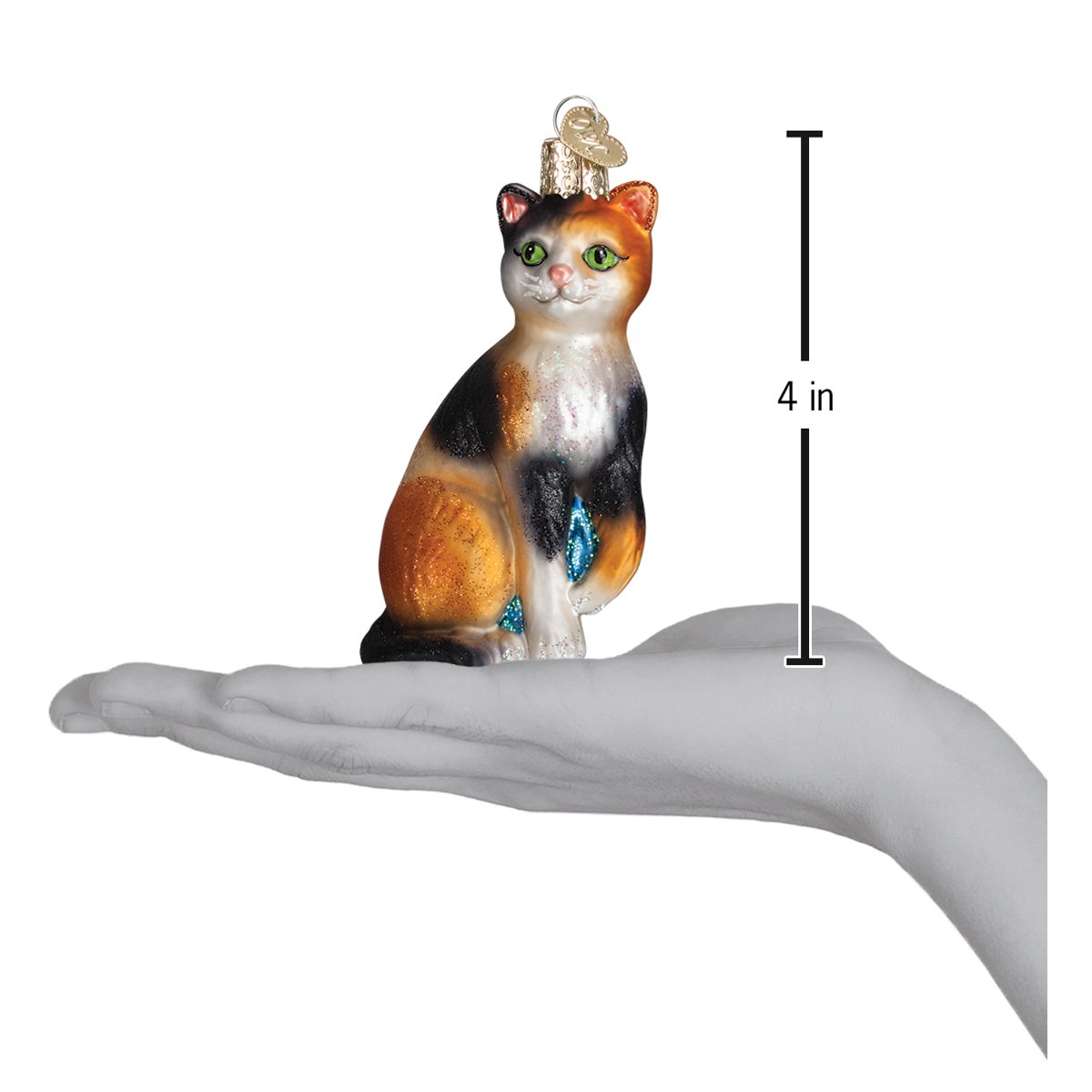 Calico Cat Ornament | Old World Christmas™