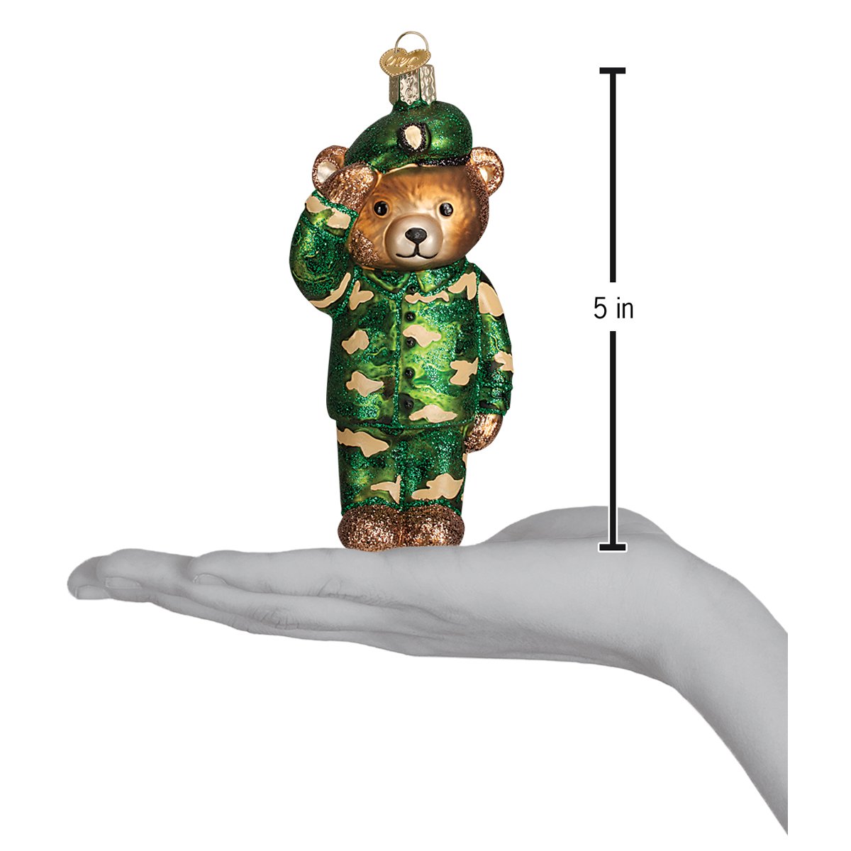 Army Bear Ornament