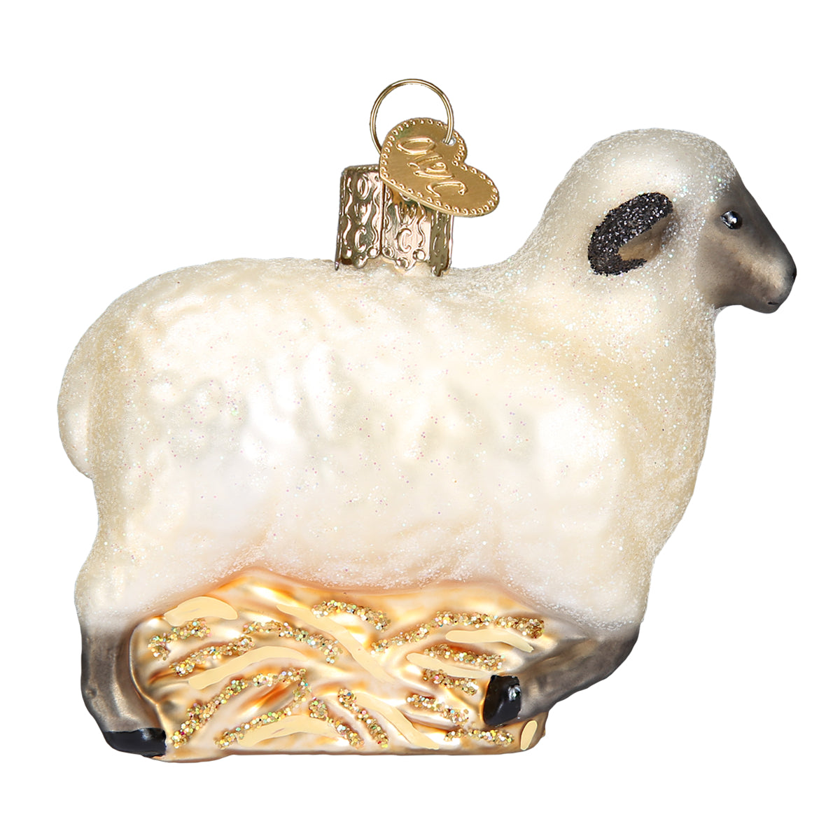 antique sheep ❀ クリスマスの羊さん オブジェ (a) casaruralflor.com