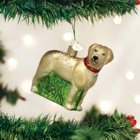 Standing Yellow Lab Ornament | Old World Christmas™