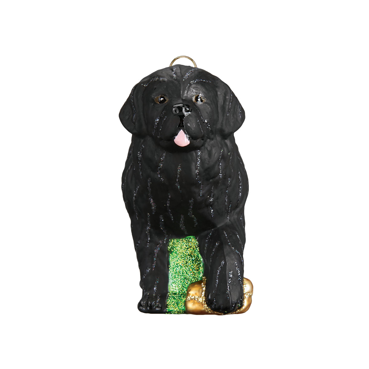 BROWN Newfoundland-Winter Cup-Two Sided Ornament
