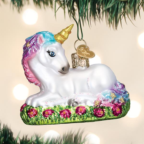 Baby Unicorn Ornament | Old World Christmas™